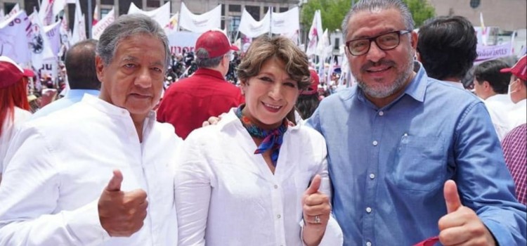 Delfina Gómez se mantiene en silencio sobre proceso de Morena