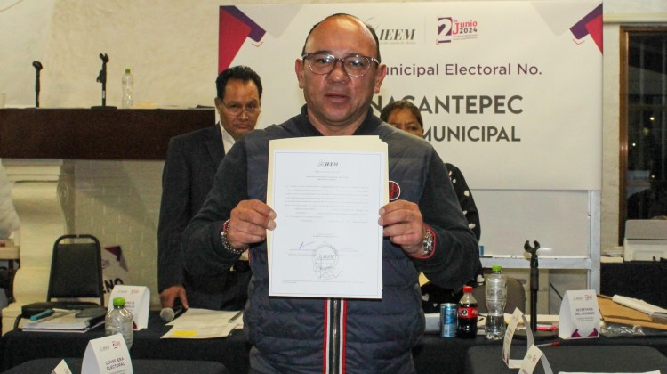 Es Manuel Vilchis presidente municipal electo de Zinacantepec